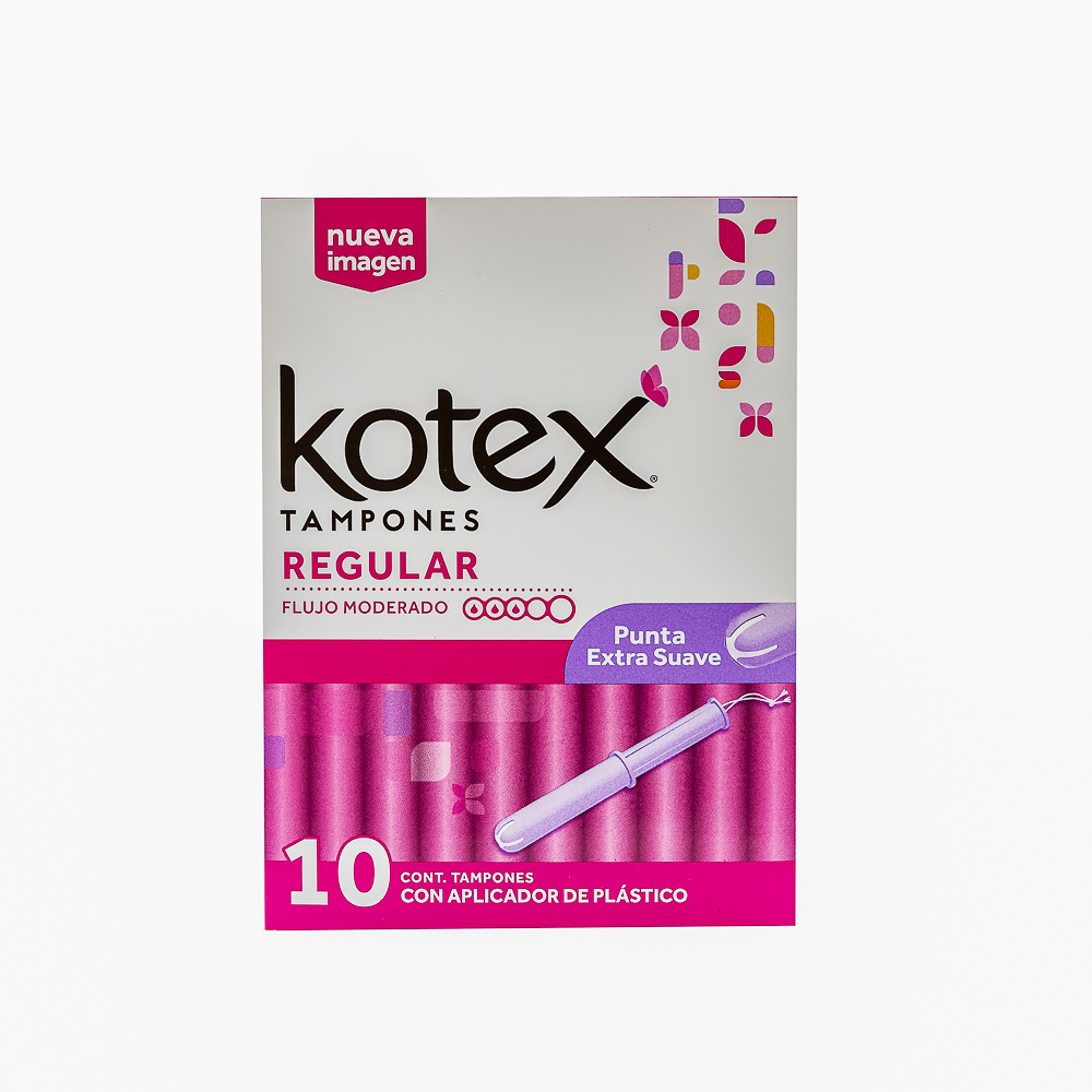 Kotex Tampon Regular 10 Pzas