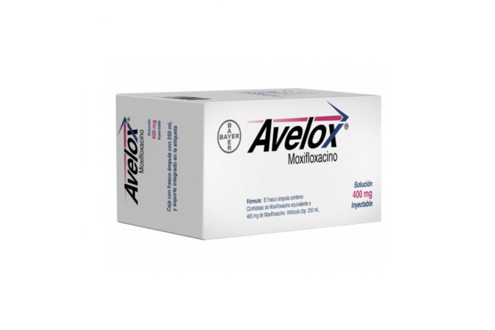 Avelox Iv Frasco Ampula 400Mg 250Ml