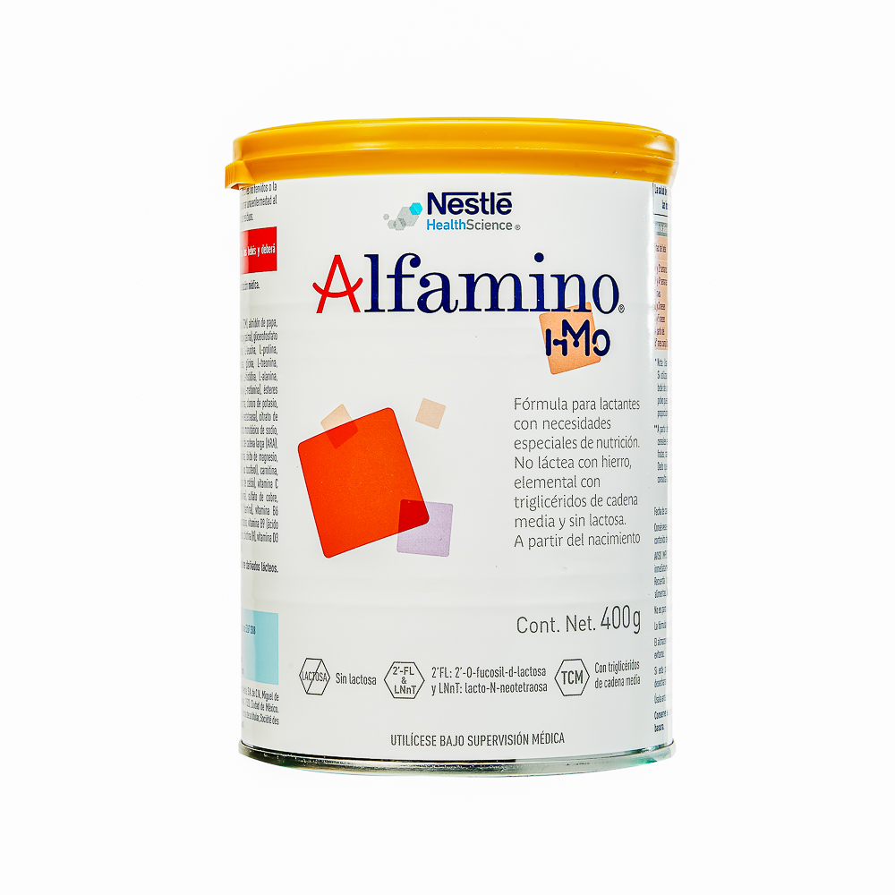 Frmula para Lactantes con Necesidades Especiales de Nutricin Alfamino 400g Frmula para Lactantes con Necesidades Especiales de Nutricin Alfamino 400g