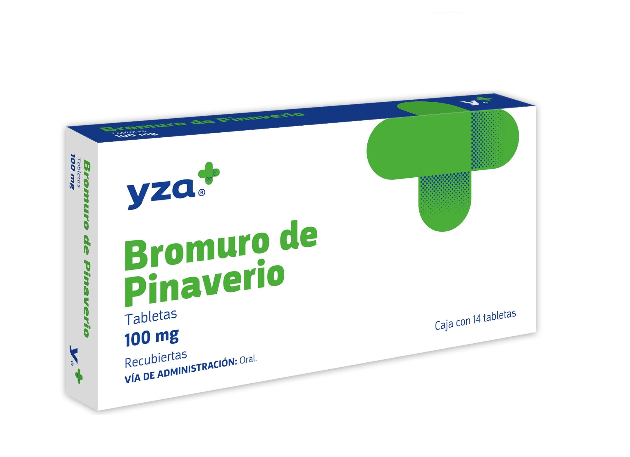 Yza Brom De Pinaverio 100Mg 14 Tabs
