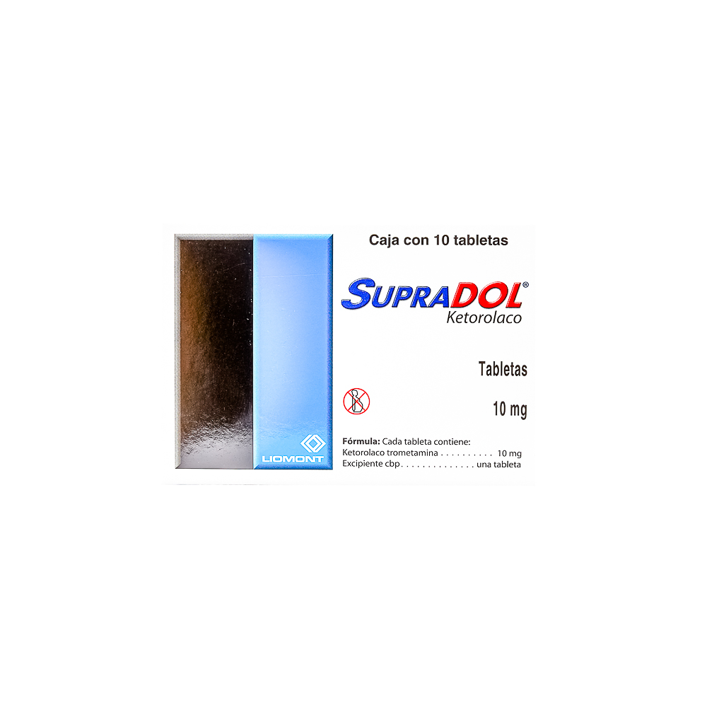 Supradol 10Mg 10 Tabs