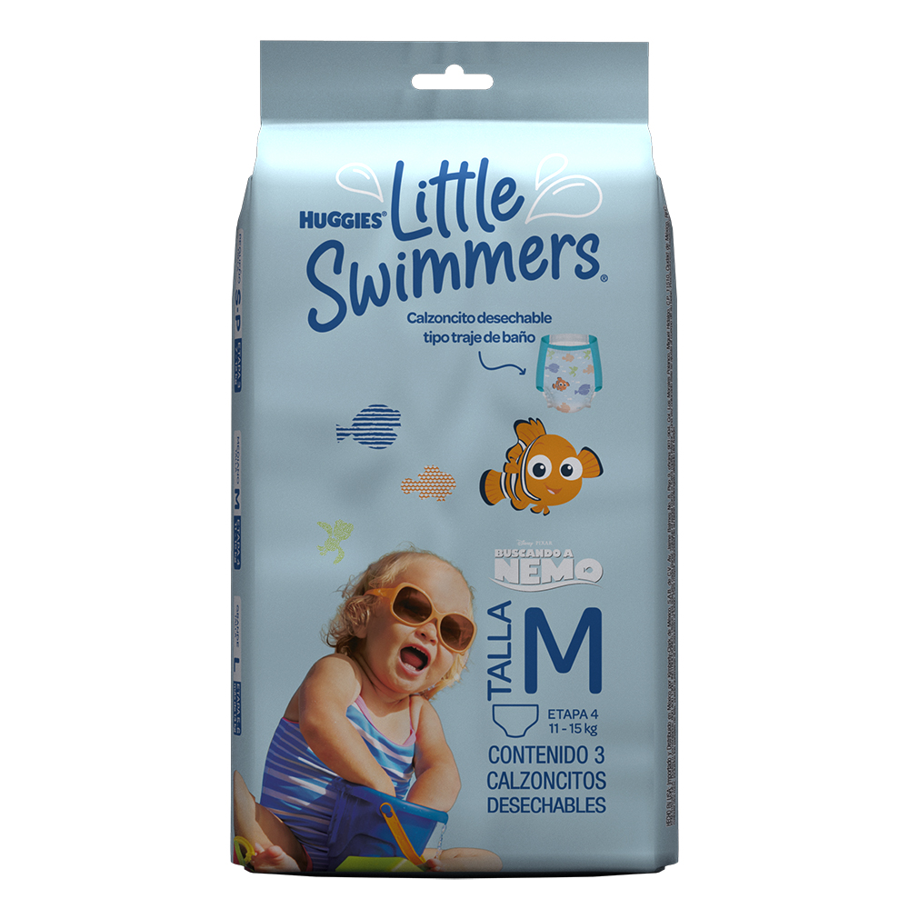 Huggies Little Swimmers Talla M 3 Pzas