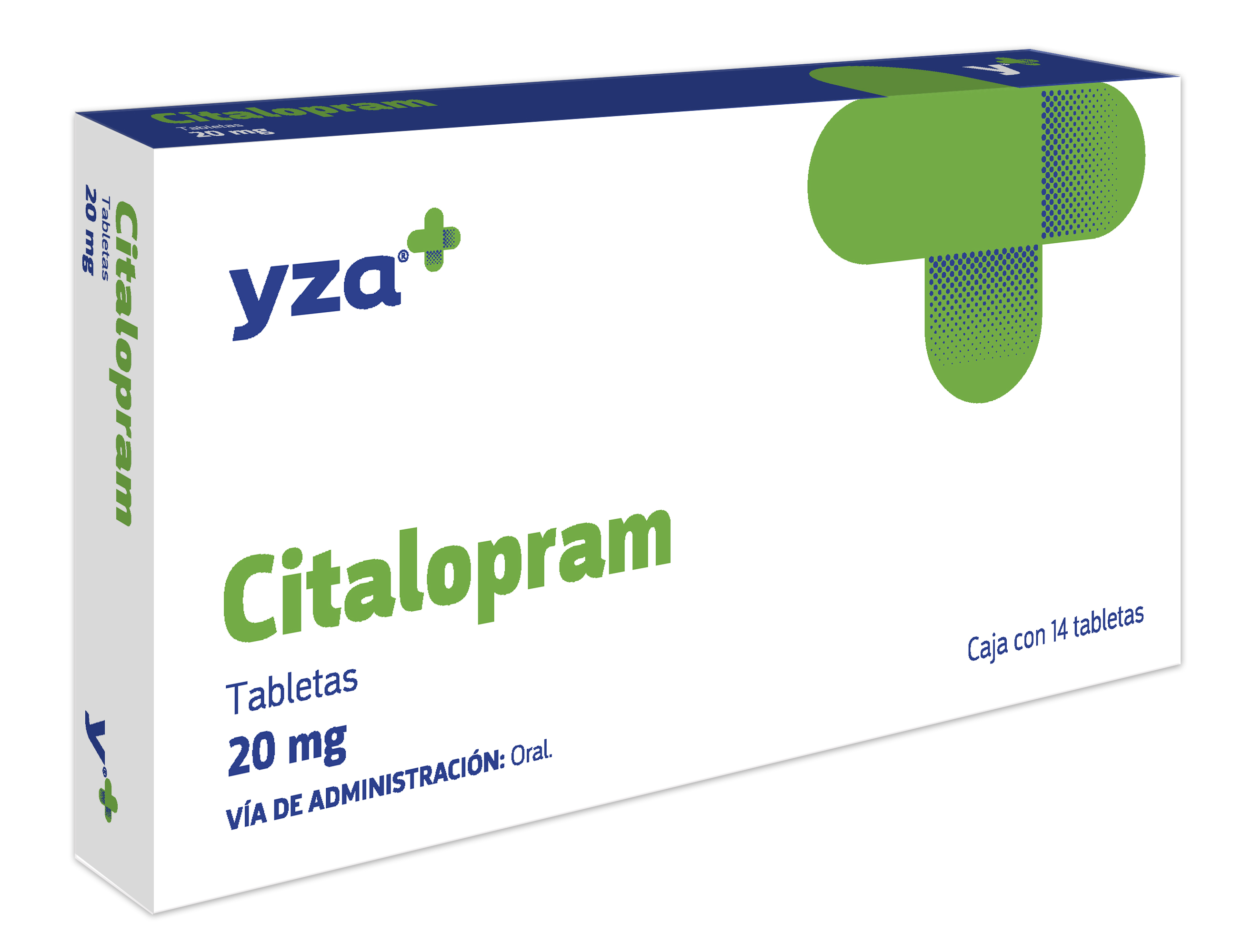 Yza Citalopram 20Mg 14 Tabs