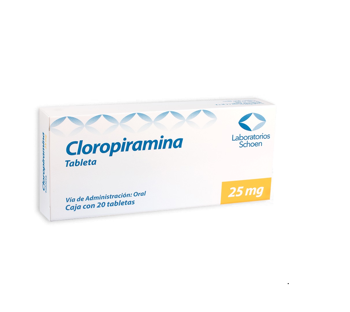 CLOROPIRAMINA 25MG 20 TABS