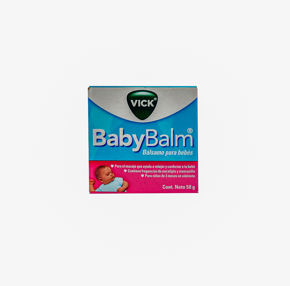 Vick BabyBalm Bálsamo para Bebés, 50 gr.