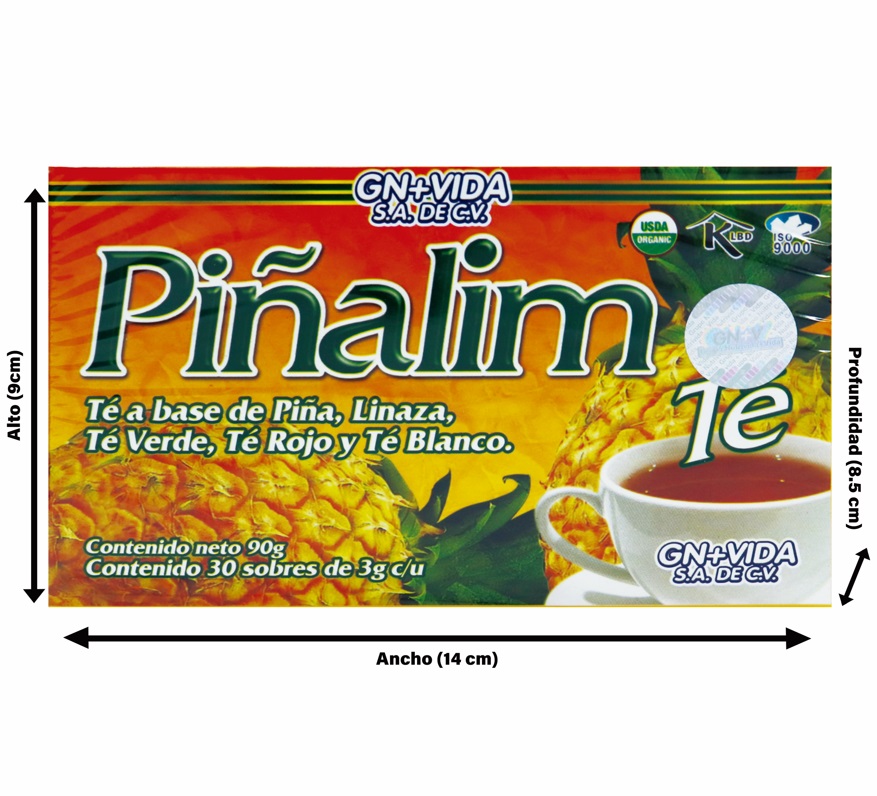 Te Pinalim 30 Sobres - Yza