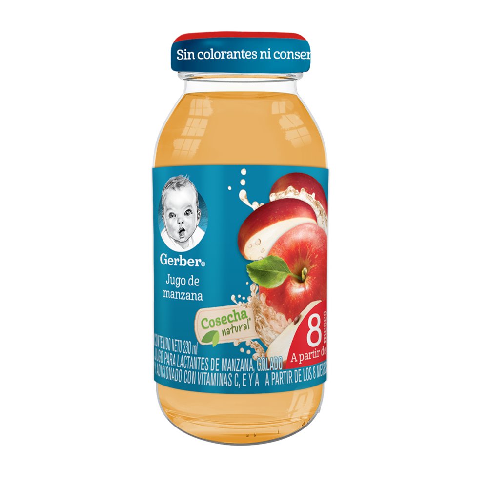 Jugo Gerber Cosecha Natural Etapa Manzana 230ml
