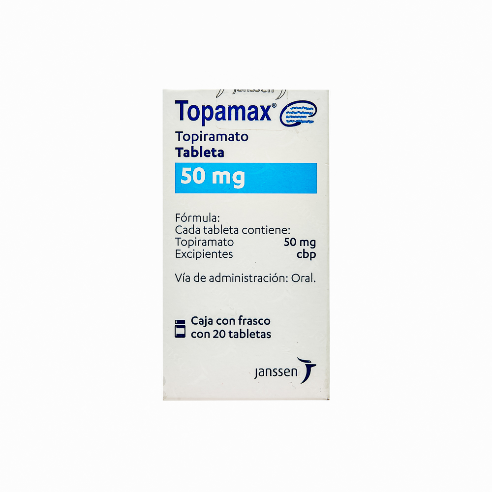 Topamax 50Mg 20 Tabs