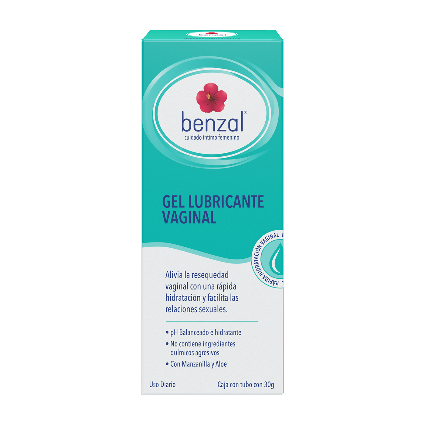 gel intimo lubricante femenino Benzal Gel Lubricante Vaginal 30G