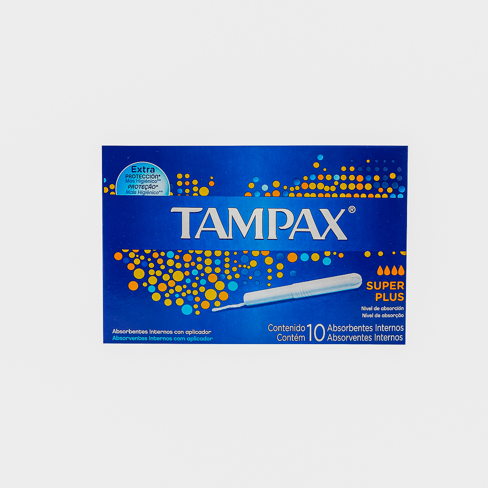 Tampax Tampon Super Plus 10 Pzas