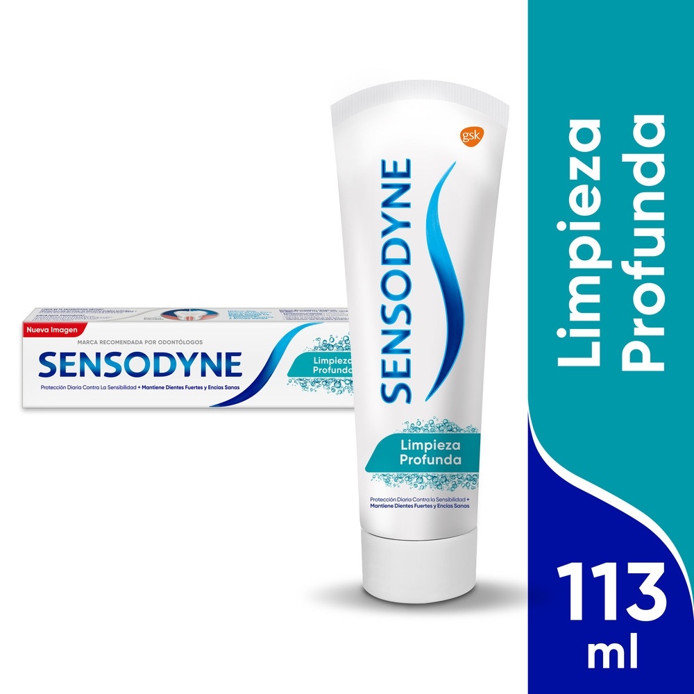Sensodyne Limpieza Profunda C 113 g 1 Unidad