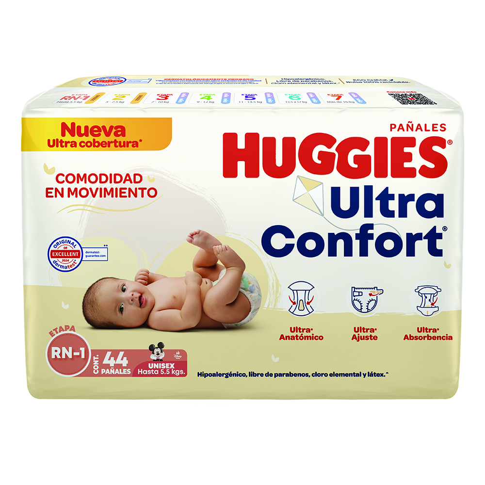 Pañales Huggies Etapa Unidades