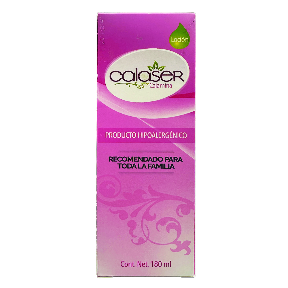 Calamina Rosa Calaser Calamina Rosa Locion 180 Ml