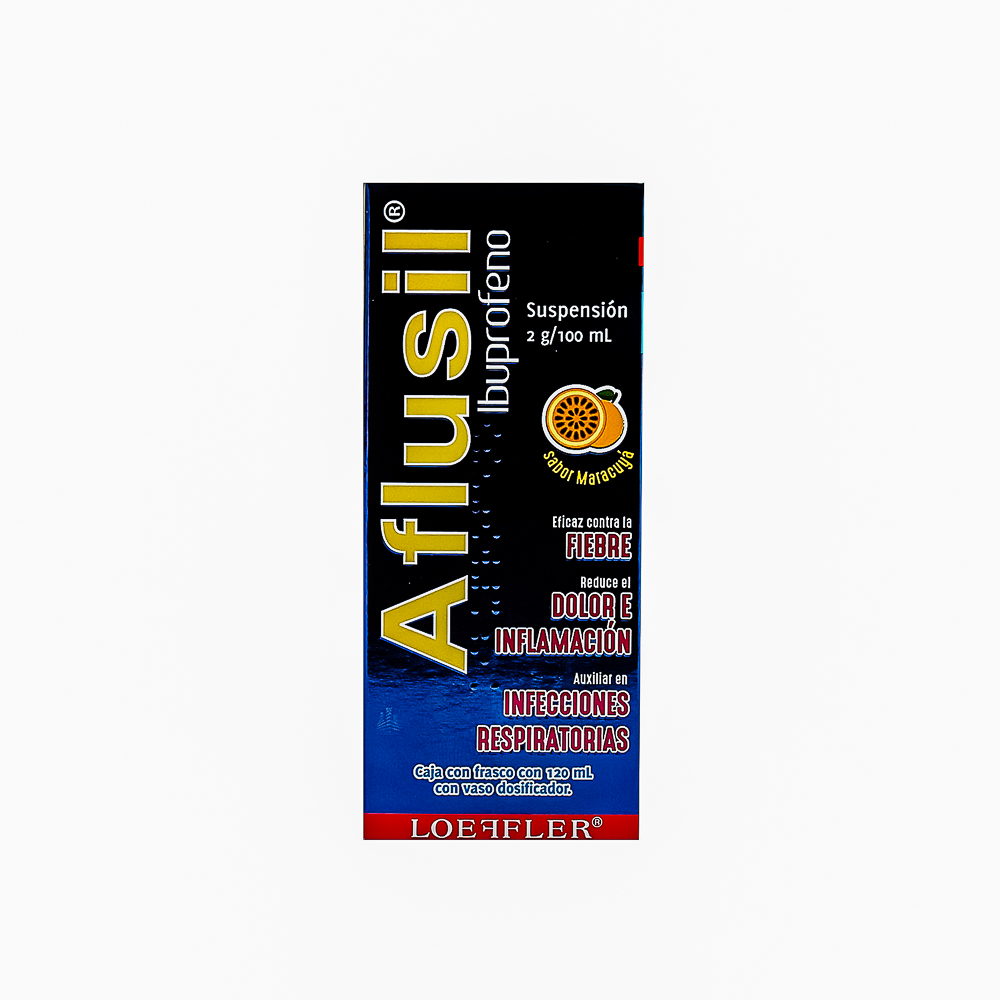 Aflusil Ibuprofeno Suspension Frasco 2G 100Ml