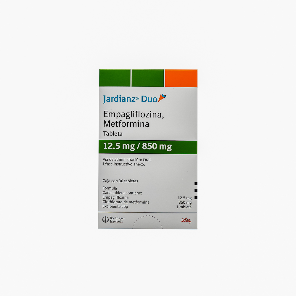 Jardianz Duo 12.5Mg/850Mg 30 Tabs