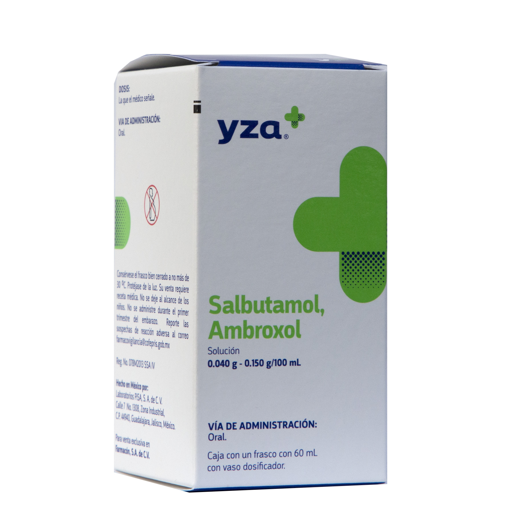 Yza Salbu/Ambr 0.04G/0.15G/100Ml 60Ml