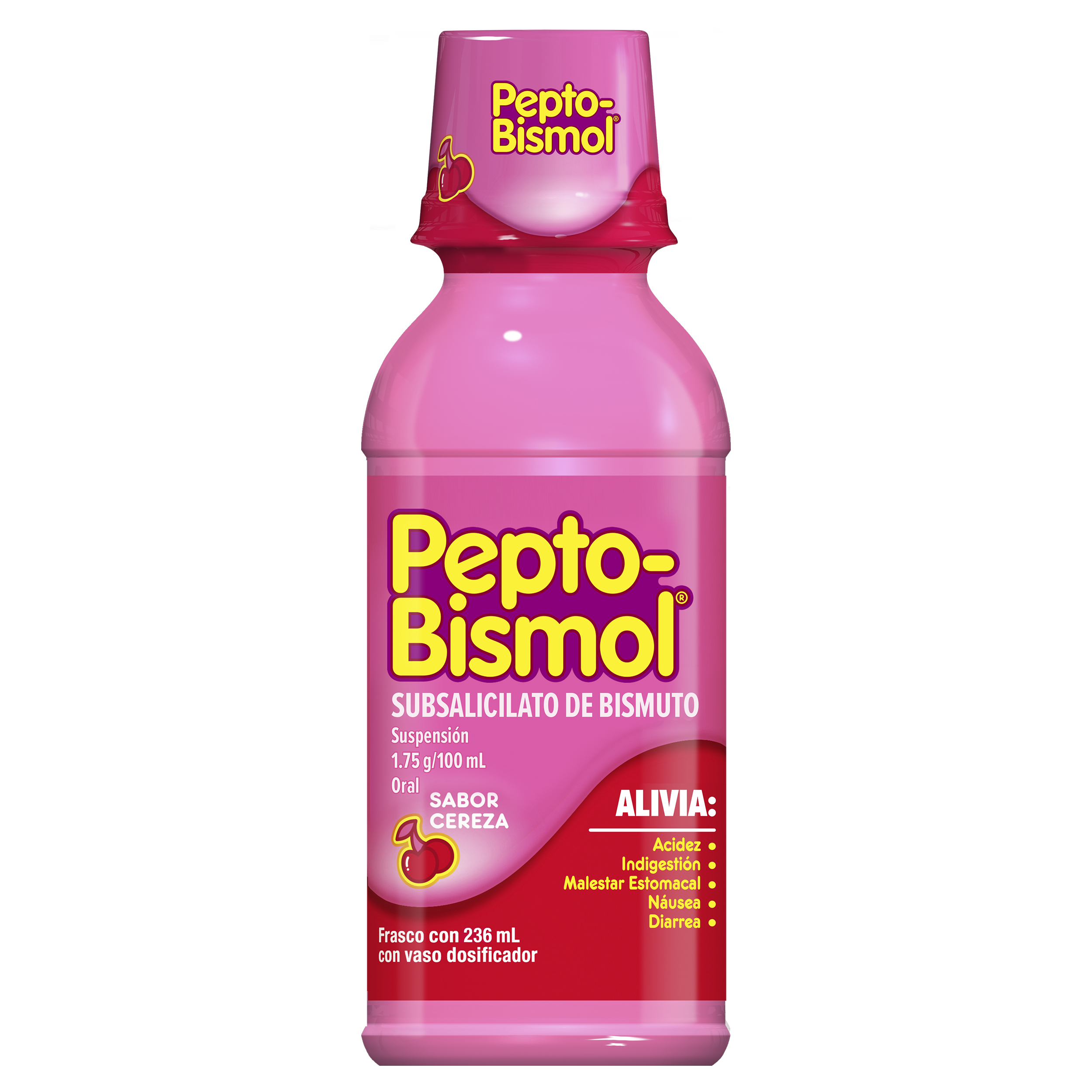 Pepto Bismol Cereza Suspension 236Ml