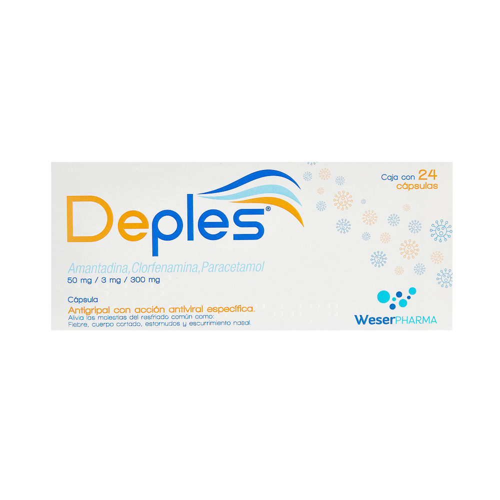 Deples 50Mg/3Mg/300Mg 24 Caps